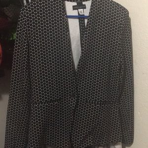 Patterned blazer